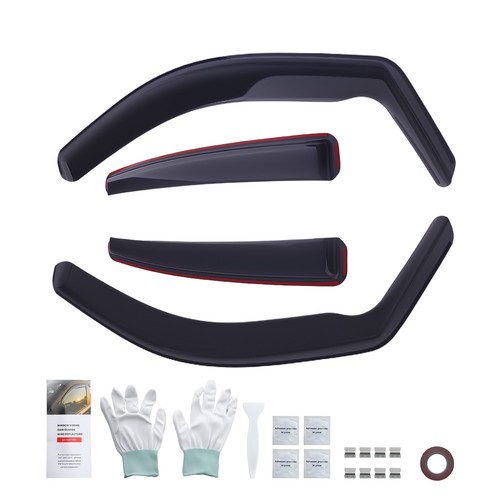 4pcs wind deflectors for bmw - deflectors, 3