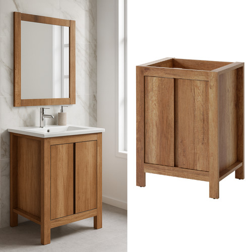 Bathroom vanity cabinet 600mm - bathroom,