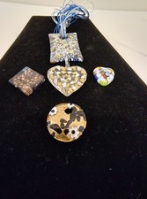 Job Lot of Murano Glass Pendants Various Colours