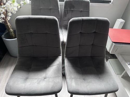 Four dining chairs used for - four,