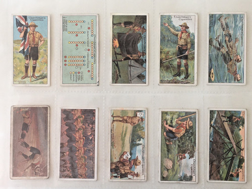 Churchman cigarette cards - churchman's,