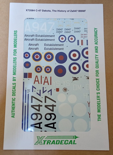 Xtradecal scale raf c - 1:72,