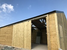 New barn and stable - stable, doors