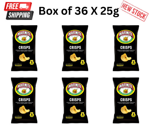 Marmite flavoured crisps - crisps, x