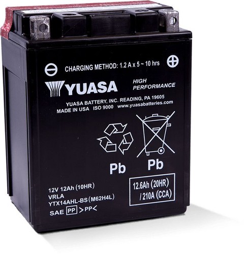 Yuasa maintenance free - maintenance, 12v