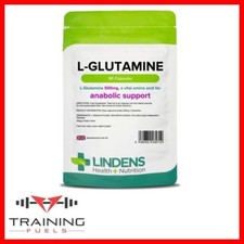 Lindens L-Glutamine 500mg 90 Capsules Amino Acid Recovery