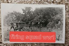 Postcard World War 1 Firing