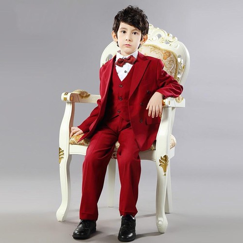 Boy suits red dinner - boy,