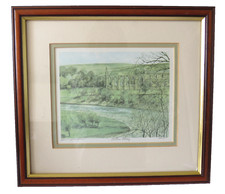 Phillip and Glyn Martin Bolton Abbey  Limited Edition Framed Watercolour Print