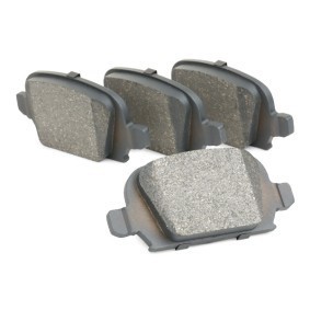 Delphi rear brake pad - delphi, set