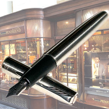 Parker Frontier Stainless Steel Fountain Pen, in Vintage Fine Condition