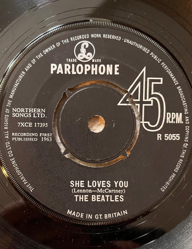 Beatles she loves - beatles.,
