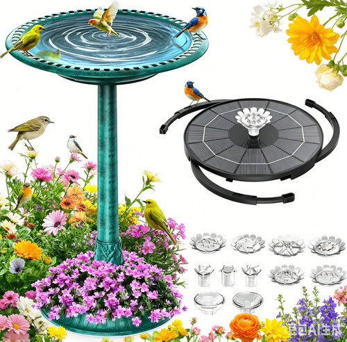Height pedestal bird bath - 28",