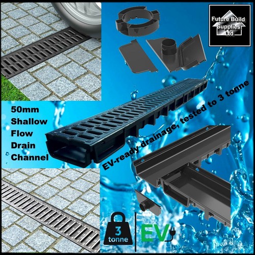 50mm shallow flow black - shallow,