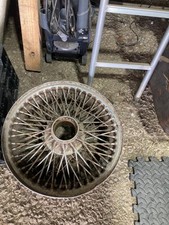 Set of 4 Wire wheels knock on splines