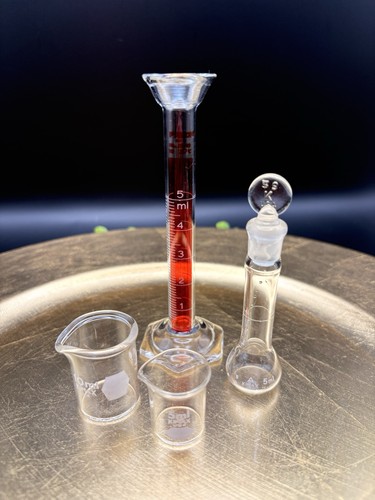 Vintage pyrex beaker flask - beaker,