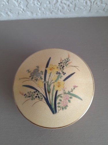 Vintage floral trinket - floral,