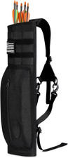 Archery Deluxe Canvas Back Arrow Quiver Hunting Target Arrow Quiver