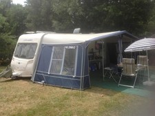 used caravan awning size 19