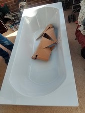 Ceramica double ended curved bath - BATH ONLY