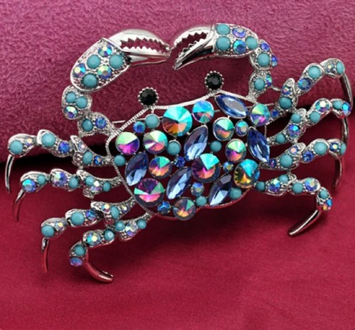 Blue diamantes crab star sign - diamantes,