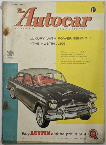 Autocar magazine 05 1957 - autocar, 10-05-1957