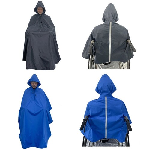 Wheelchair waterproof poncho - wheelchair,