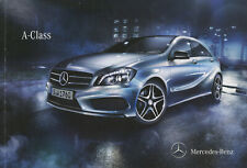 Brochure: Mercedes-Benz A-Class Brochure 2012 (Includes A 250 Engineered by AMG)