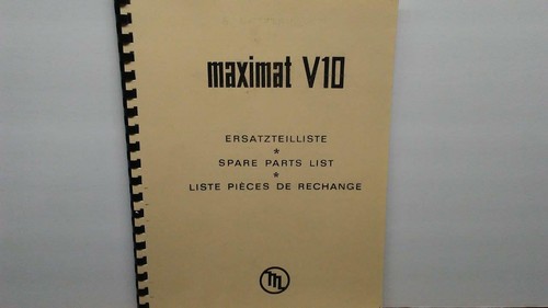 Emco maximat v10 spare - maximat,
