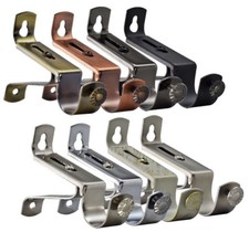 Set Of 3 Strong Metal Curtain