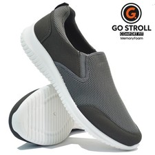 Mens memory foam casual slip - memory,