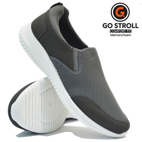 Mens memory foam casual slip - memory,