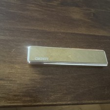 USB Electric Rechargeable Cigarette Lighter  Windproof Flameless Wolf Gold