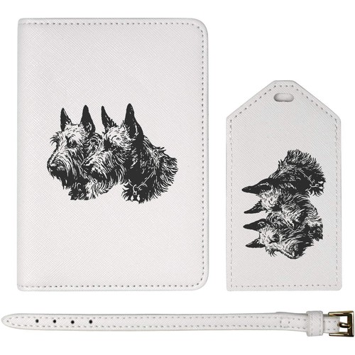 Scottish terrier couple - terrier, couple'