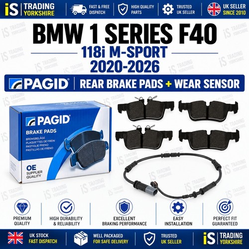 Pagid rear brake pads - brake,