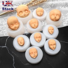 Mould Clay Head Sculpey Doll Modification Accessories Baby Face Silicone Molds