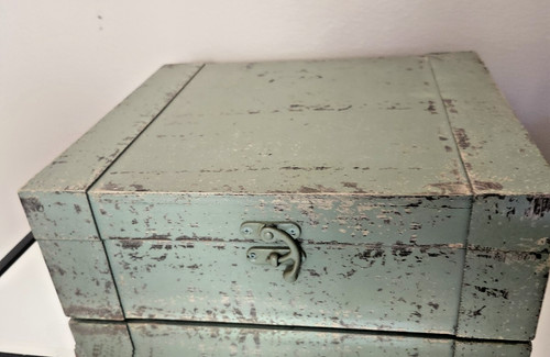 Distressed sage green wood - sage,