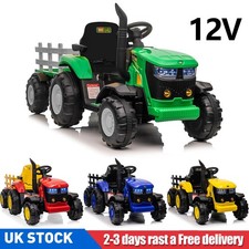 12v kids ride tractor - ride,