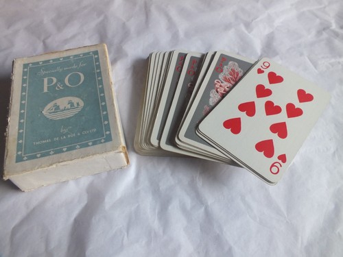Vintage playing cards in - vintage,