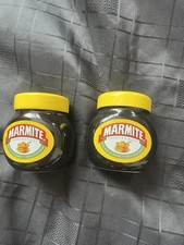 2 x Ceramic Marmite Jar Egg