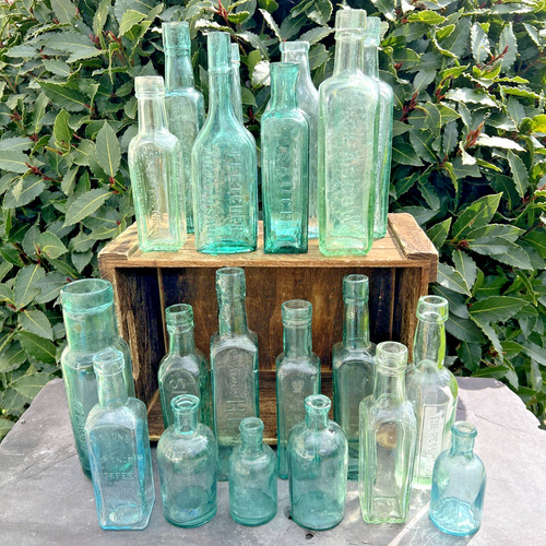 Vintage glass 20 old - x,