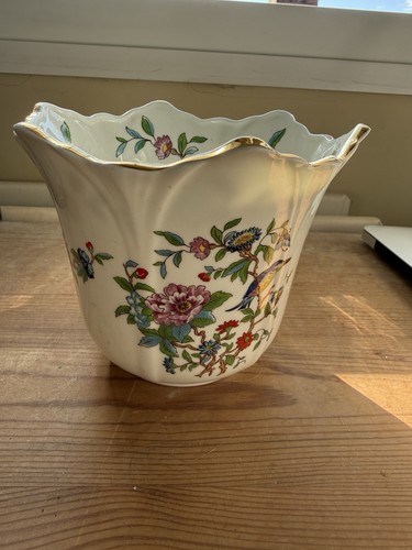 Ainsley bone china plant pot - ainsley,