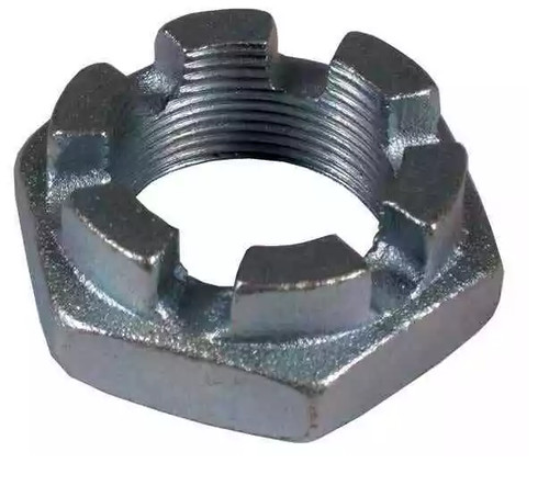 Castle axle nut - head, rear