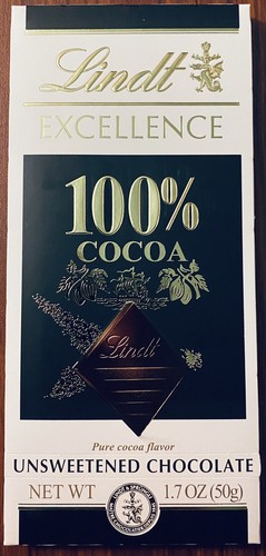 Lindt unsweetened dark - lindt,