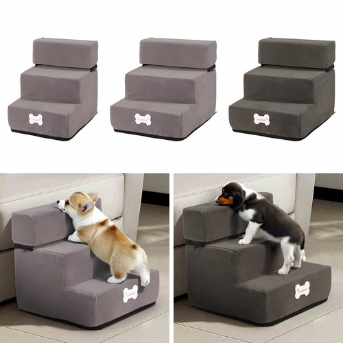 Grey dog stairs pet - dog, portable