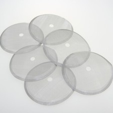 6X Replacement Steel Filter Mesh For French Press Cafetiere Coffee Tea Maker