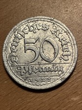Germany 50 Pfennig 1922J as