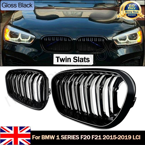 Gloss black front - front, kidney