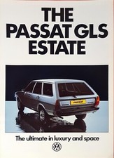 Volkswagen Passat GLS Estate Brochure c.1978