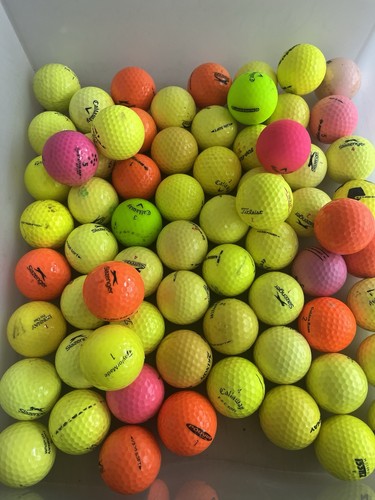 Coloured golf balls pack - 30,